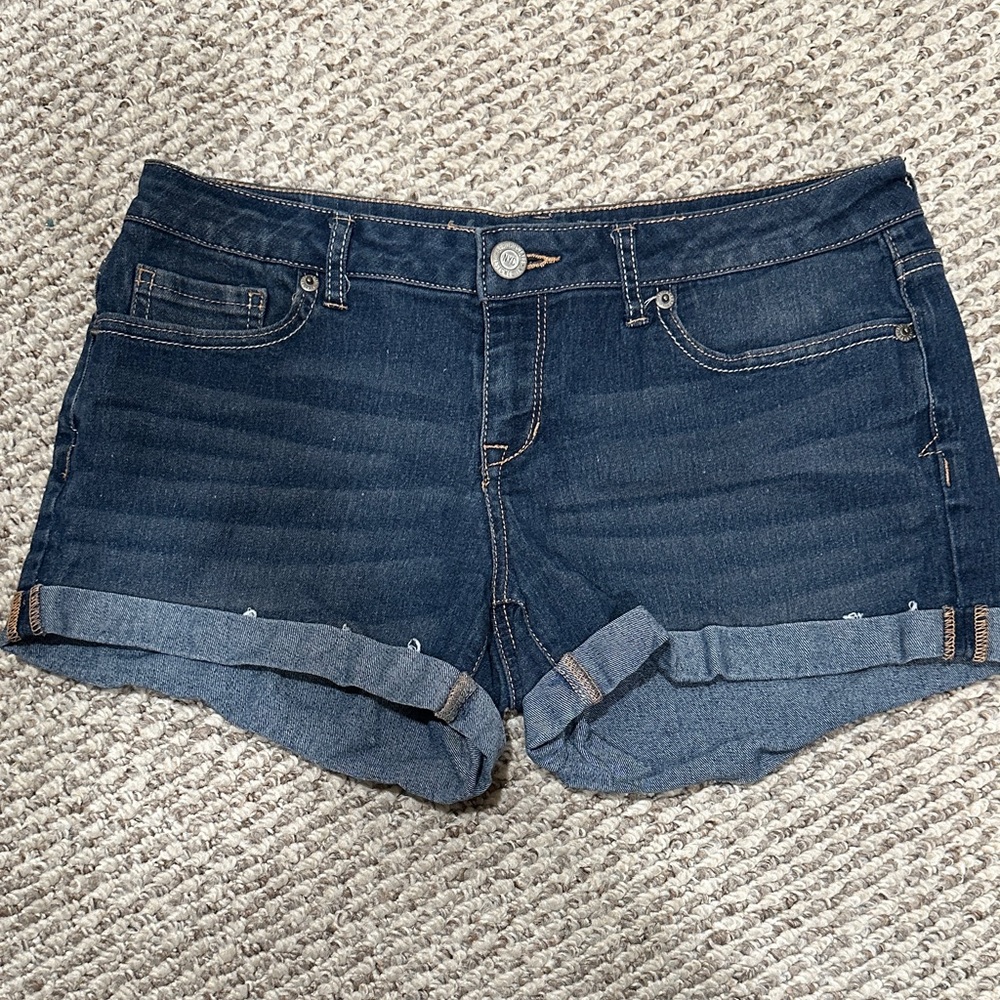 Aeropostale Indigo Jean Shorts